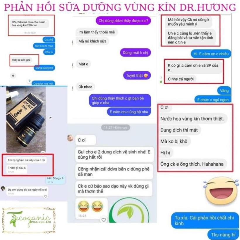 [Freeship]Dung dịch vệ sinh  phụ nữ an toàn , dịu nhẹ, se khít Dr Hương