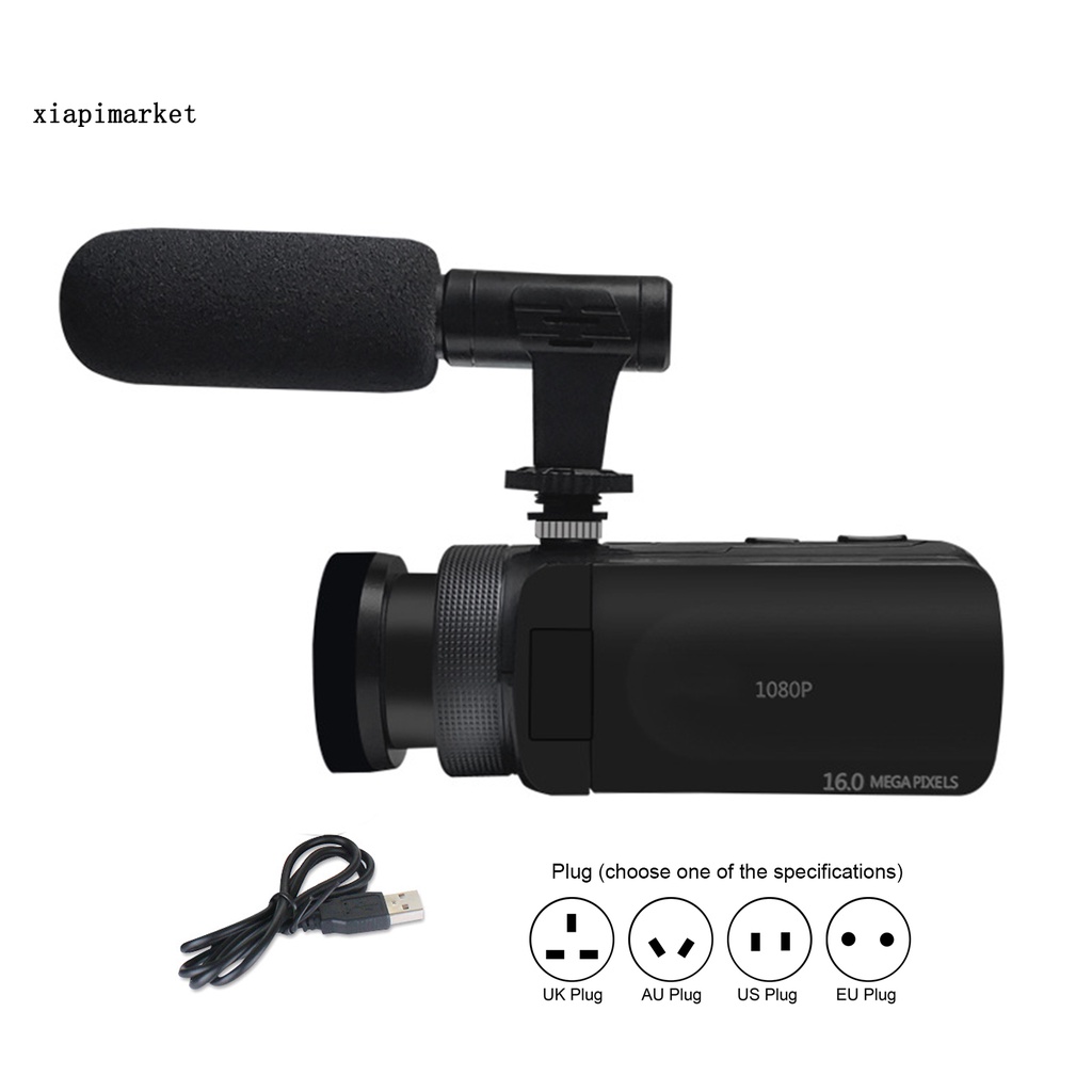 Camera Ghi Hình Kỹ Thuật Số Abs Chống Rung Phích Cắm Us / Uk / Au / Eu