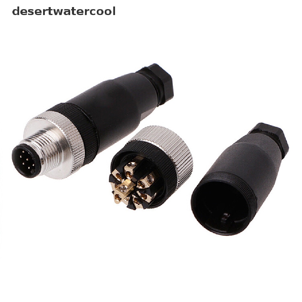 Đầu nối cảm biến ren M12 3/ 4/ 5 chấu tiện lợi