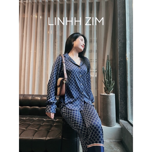 SET LỤA GG XANH- LINHH ZIM