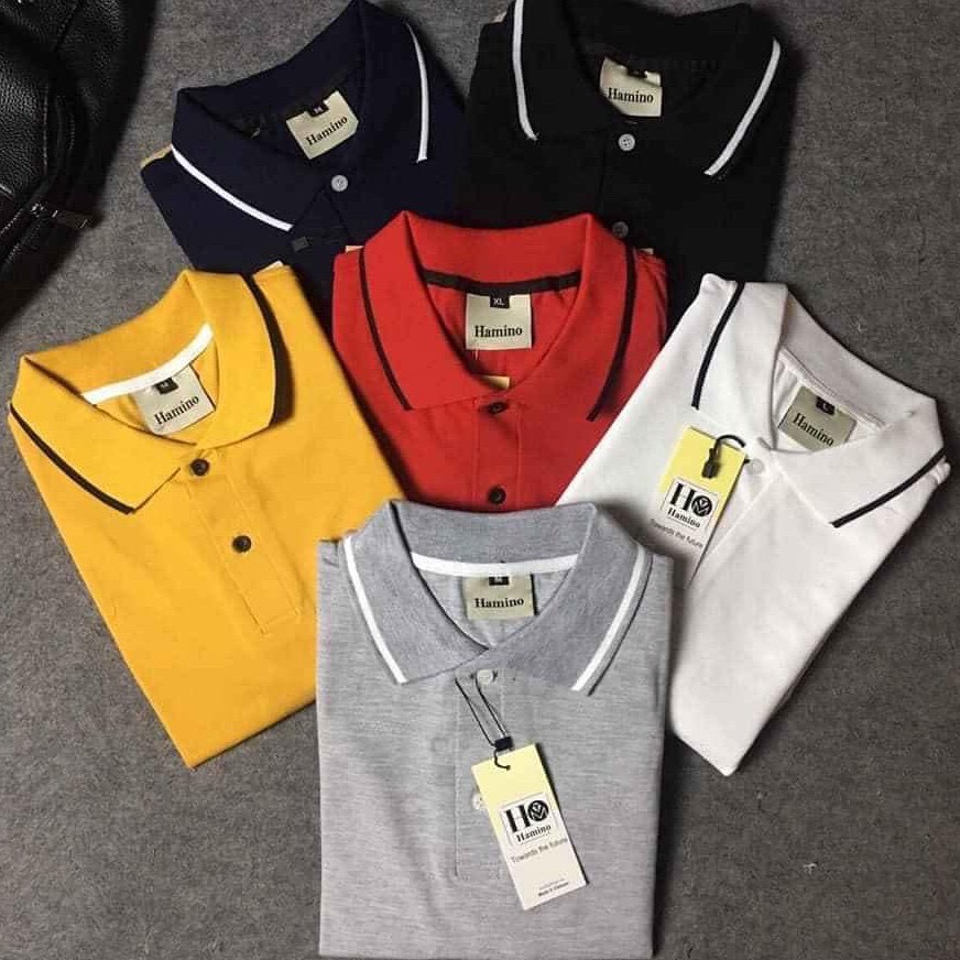 Áo polo cổ viền nam NPV đẹp trơn áo phông thun chất cotton đẹp có cổ hàng cao cấp nhiều màu FAVITI AT02 | BigBuy360 - bigbuy360.vn