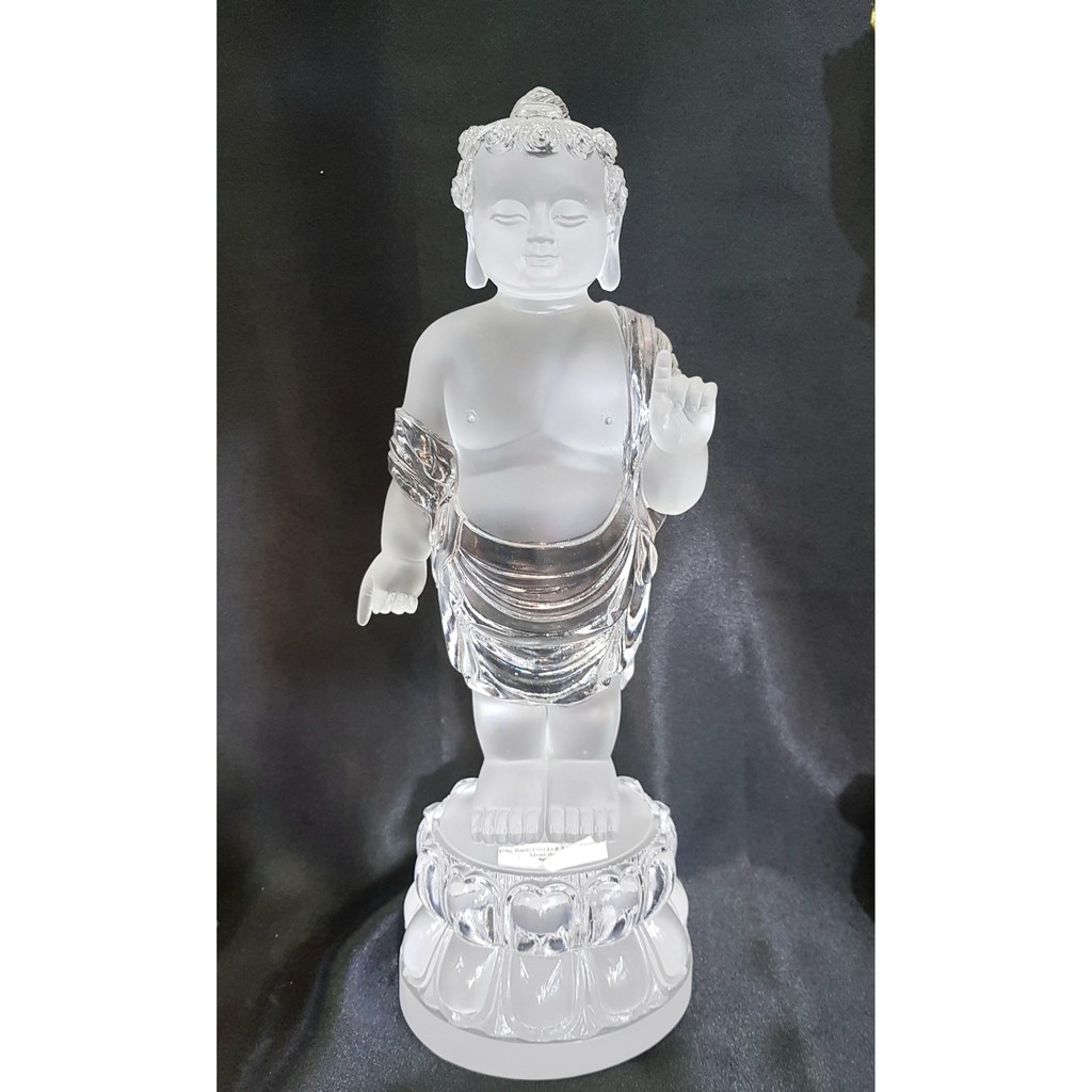 Tượng Đản Sanh Đá Lưu Li Cao Cấp 32cm ZHA