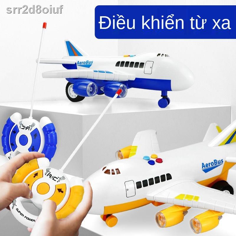 Đồ chơi máy bay điều khiển từ xa lớn cho trẻ em bé trai siêu máy bay trực thăng điện chống rơi máy bay mô