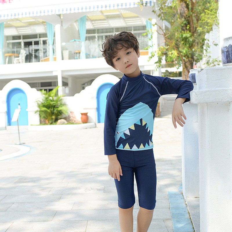 | SALE | HOT | | HOT | GIẢM SỐC  |_ Đồ bơi Baby Shark đi biển chống nắng cho bé có kèm Mũ _ . ^^ ₈