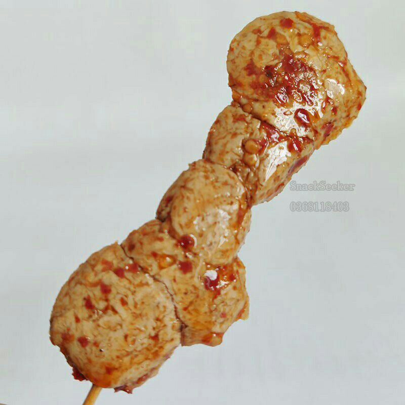 Xiên que tẩm vị hun khói thơm lừng