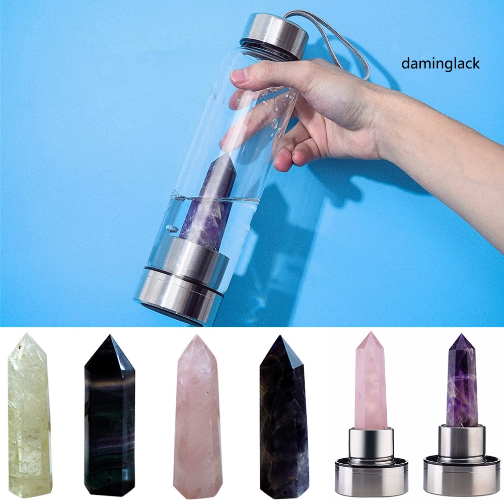 Bình Đựng Nước Đá Thạch Anh Kiểu Lục Giác Độc Đáo Đẹp Mắt
