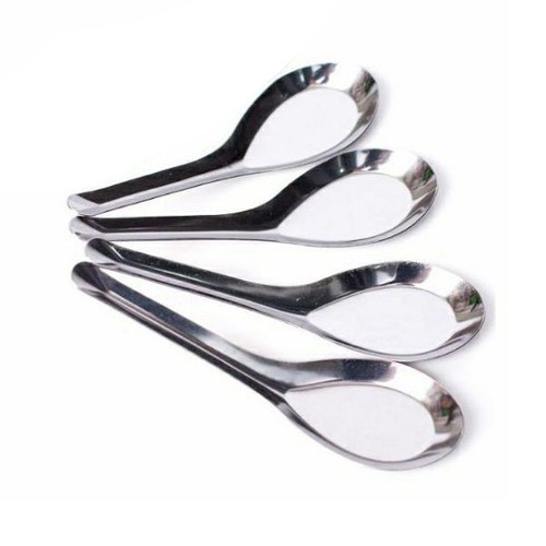 Set 4 thìa phở sen bằng inox