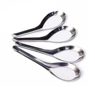 Set 4 thìa phở sen bằng inox