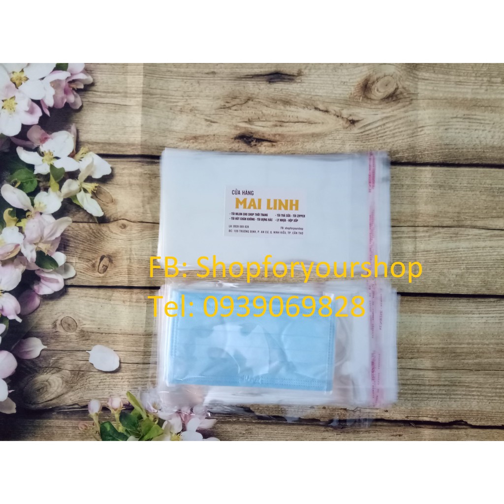 100g Túi OPP Dán Miệng