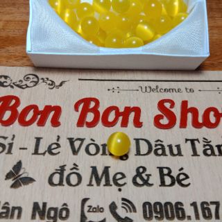 1 Viên Đá Mắt Mèo 10li (vàng đậm)