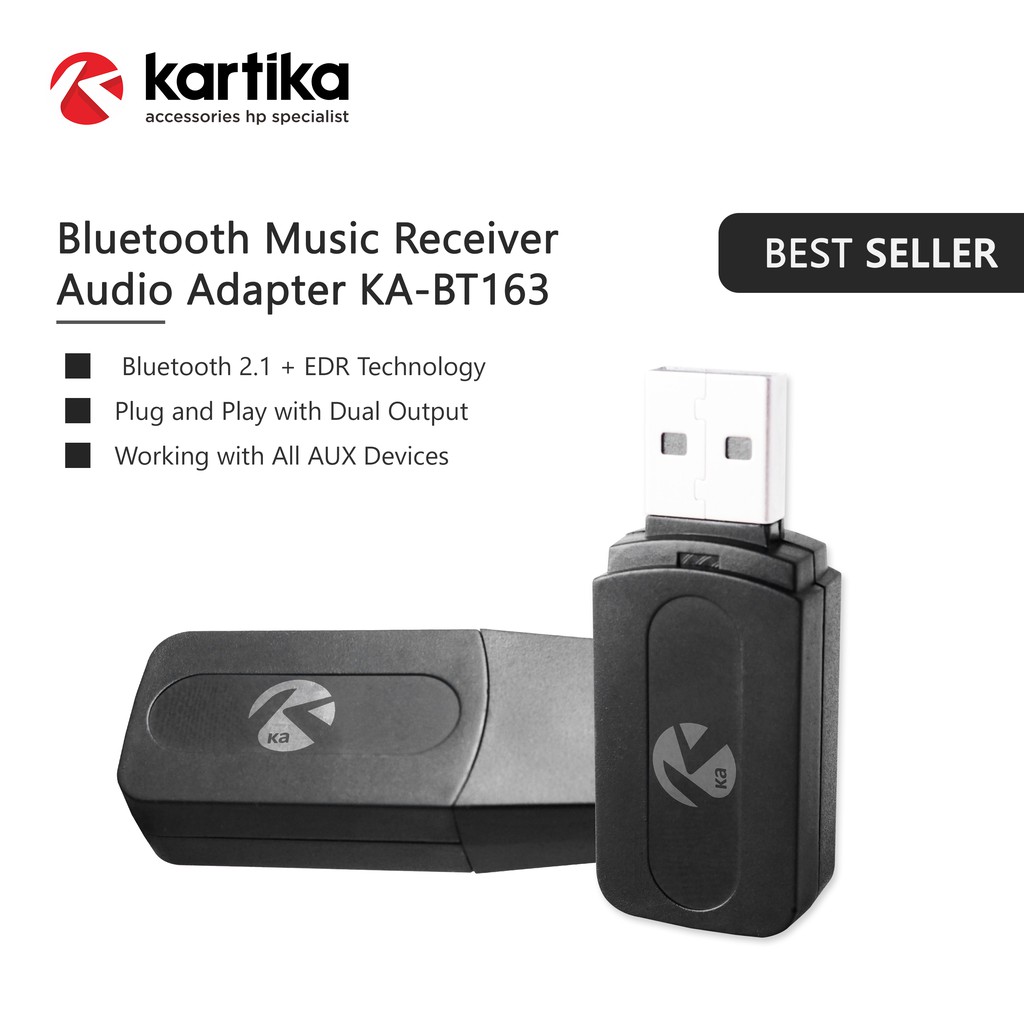 Thiết Bị Nhận Tín Hiệu Bluetooth 2.1 Kartika KA-BT163 thumbnail