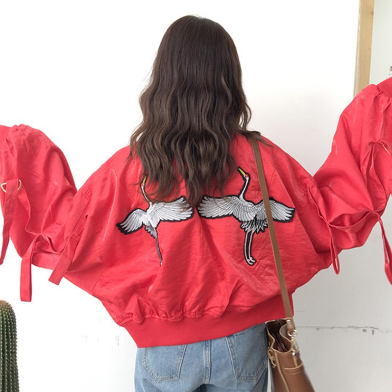 [o.d ] áo khoác bomber hình hạc sau lưng | BigBuy360 - bigbuy360.vn