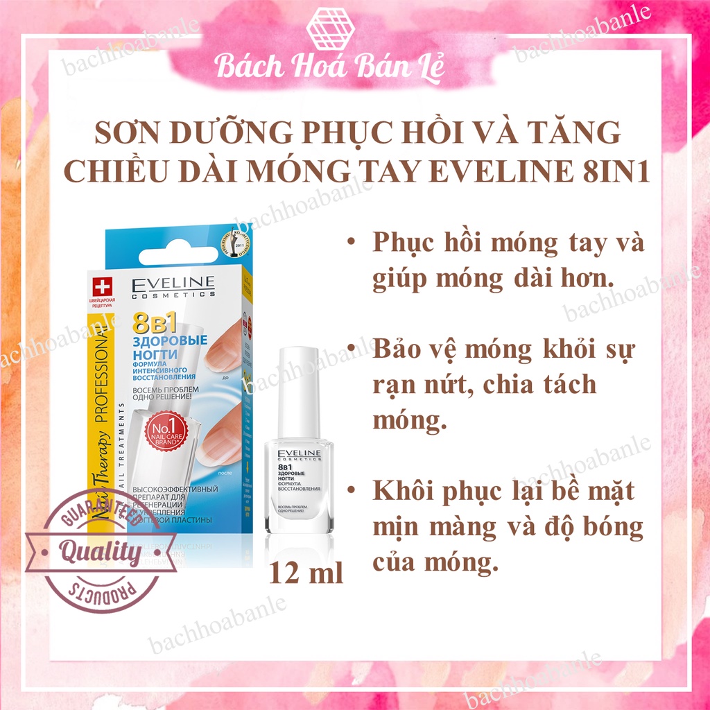 Dưỡng móng Eveline 8in1