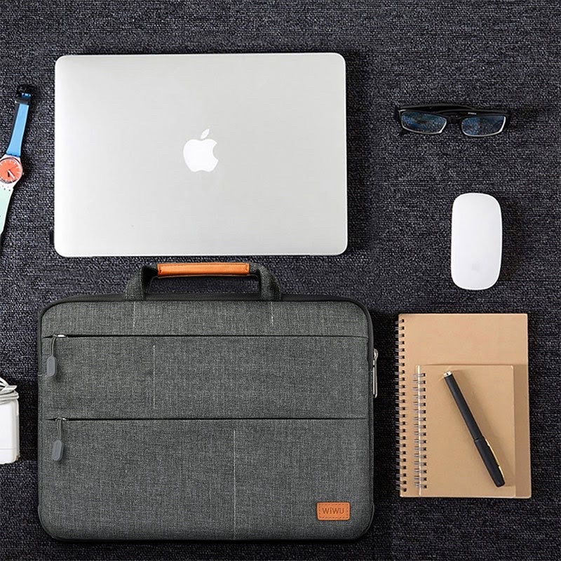 Cặp(túi) chống sốc dành cho Macbook Air , Pro - Laptop 13 - 15 inch chính hãng WIWU
