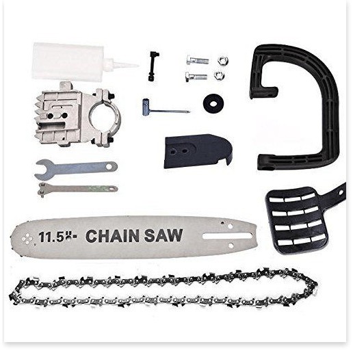 Lam xích lưỡi cưa gắn máy mài máy cắt, tra dầu tự động Chain Saw 11.5'