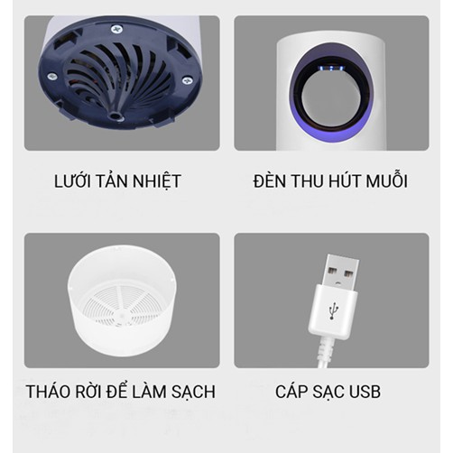 Máy Bắt Muỗi Thông Minh Mocato M101 [CHÍNH HÃNG PHÂN PHỐI, BẢO HÀNH 1 NĂM]