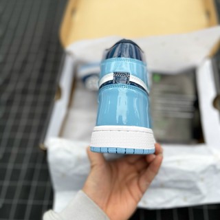 (Full Box) Giày JD Xanh Bóng Cao