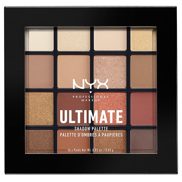 Nyx 16 Màu Phấn Mắt Nhiệt Đới Kỳ Nghỉ Matte Bảng Màu Trái Đất Trang Điểm Mặt Kim Cương Lấp Lánh Phấn Mắt