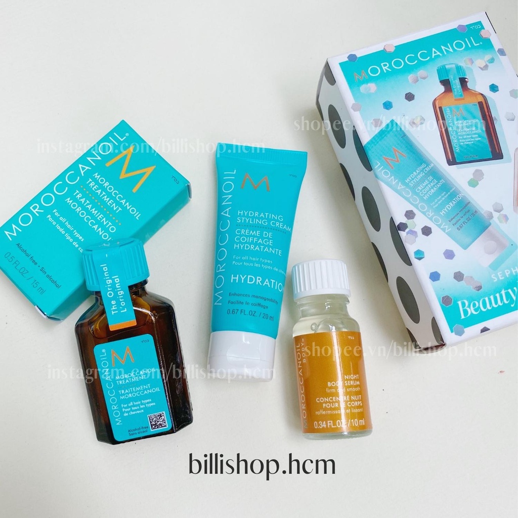 [Bill Sephora]  Moroccanoil - dầu dưỡng tóc, kem dưỡng tóc, dầu dưỡng body