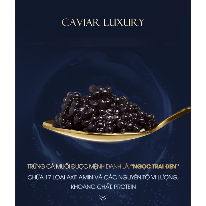 Combo dầu gội, kem ủ Caviar 500ml