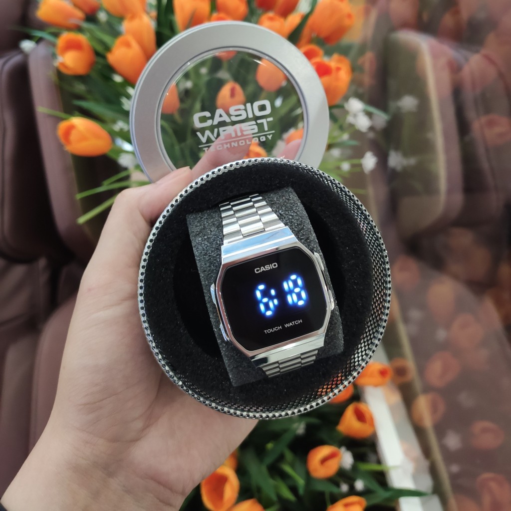 [ảnh thật] Đồng hồ nam nữ điện tử Casio A168 màn hình full led cảm ứng , thời trang-full box thiếc chính hãng | BigBuy360 - bigbuy360.vn