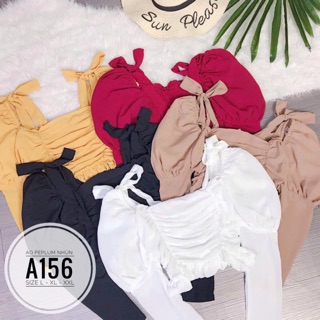 Bigsize Áo peplum nhún A156