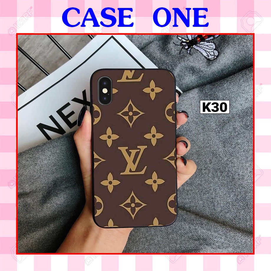 Ốp lưng ip in hình LV nhám viền đen 5/5s/6/6plus/6s/6splus/7/7plus/8/8plus/x/xr/xs/11/12/pro/max/plus/12promax