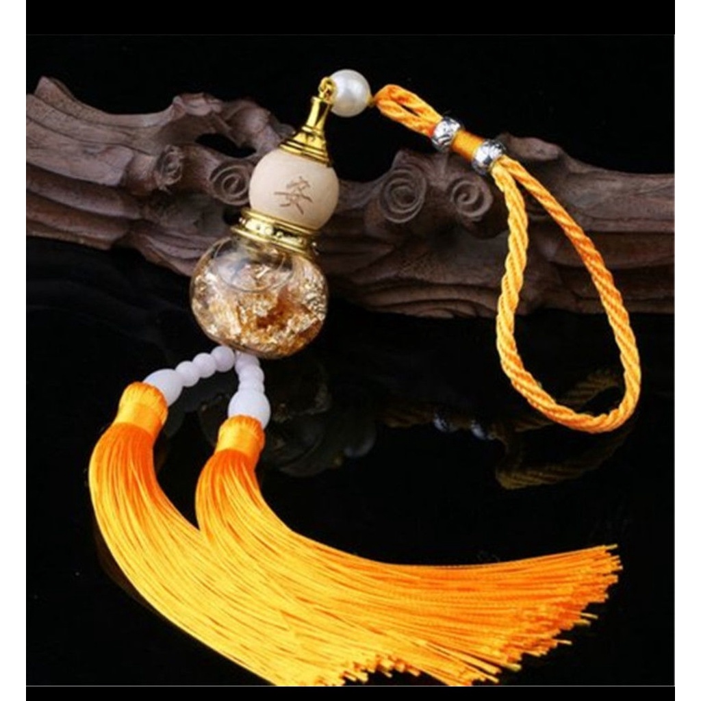 Khánh Treo Xe Ô TÔ An Tâm Lái Xe, Hồ Lô Vàng Treo Xe Hơi - The Sóc Jewelry 5050