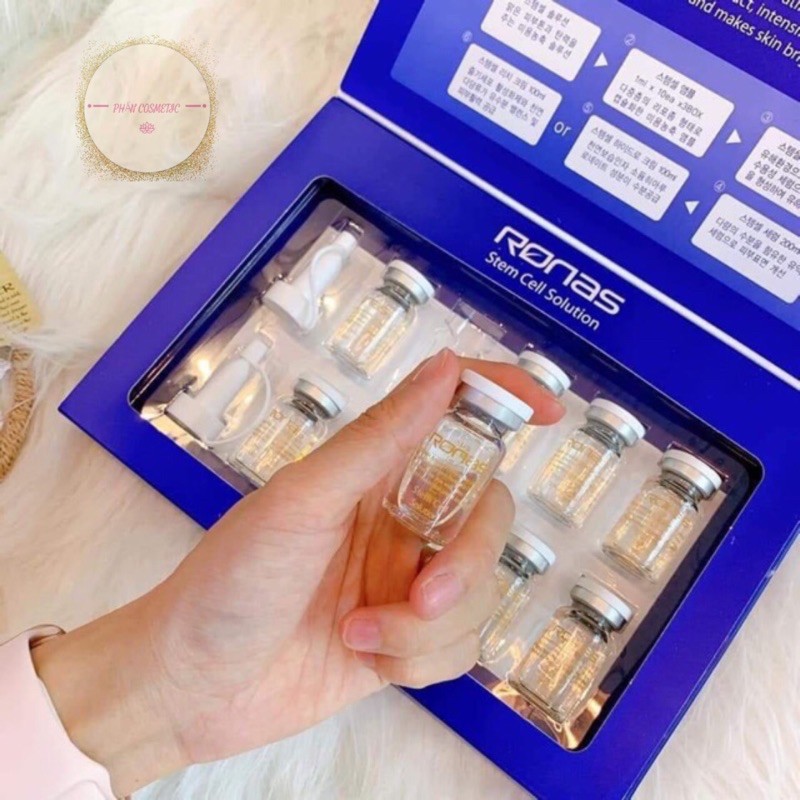 [MẪU MỚI 2020] TINH CHẤT TẾ BÀO GỐC RONAS  로나슬 스템셀 솔루션