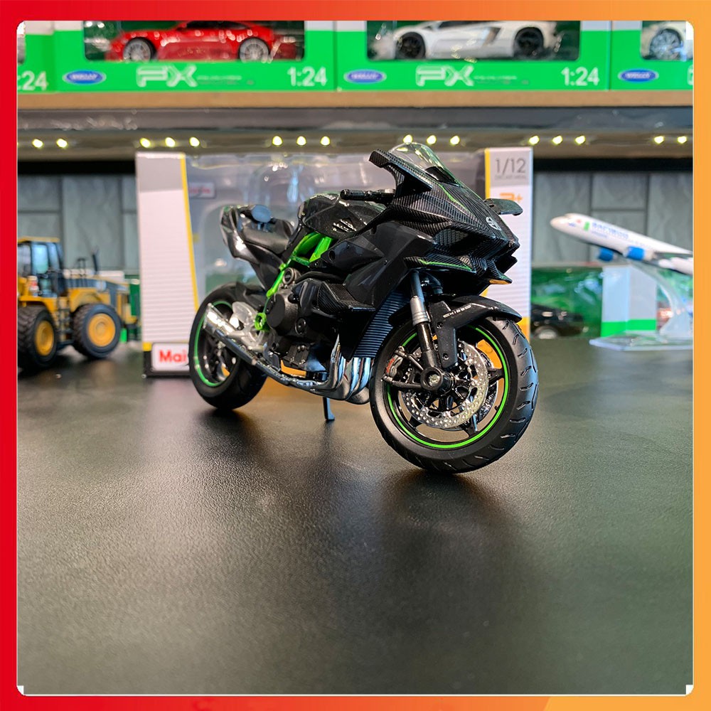 Xe mô hình Kawasaki Ninja H2R tỉ lệ 1:12 Maisto