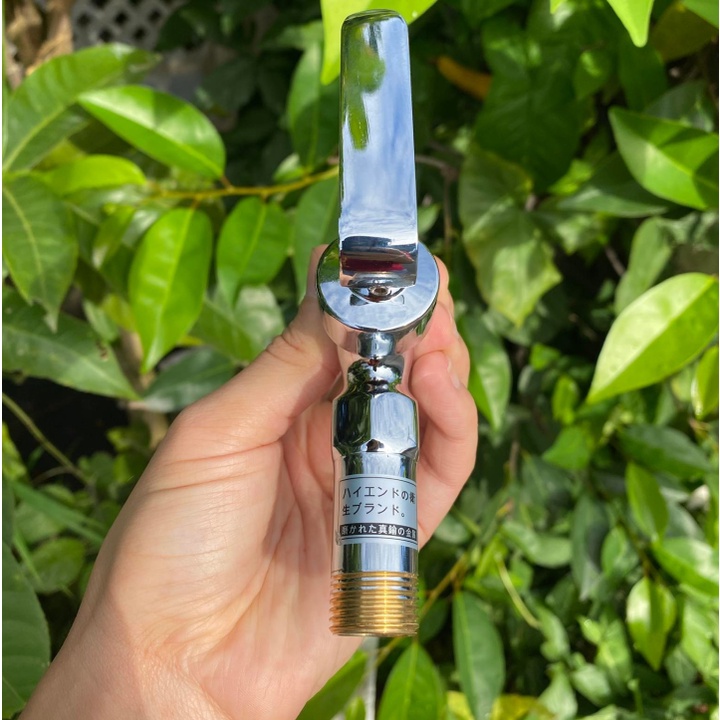 Vòi nước inox 304, chân đồng hàng bóng cao cấp