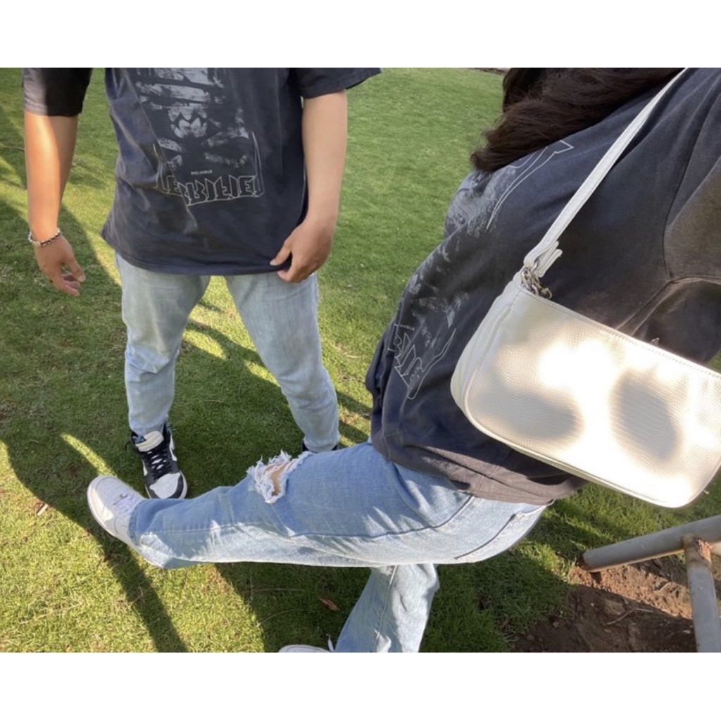 Áo thun tay lỡ loang màu họa tiết đầu lâu TERRI trẻ trung cá tính/ Áo cộc tay mặc quanh năm phom rộng unisex nam nữ | BigBuy360 - bigbuy360.vn