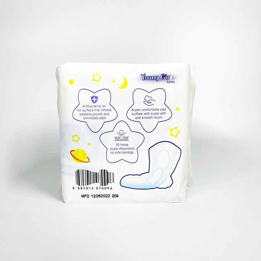 Băng vệ sinh UUcare Young Girl Ngày và Đêm 28cm