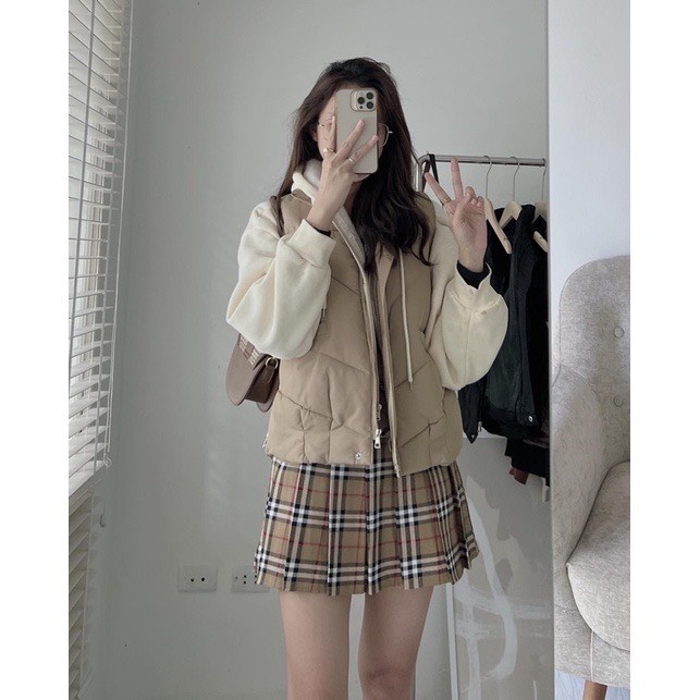 Áo phao gile có túi phong cách Hàn Quốc mã GILEPHAO8517