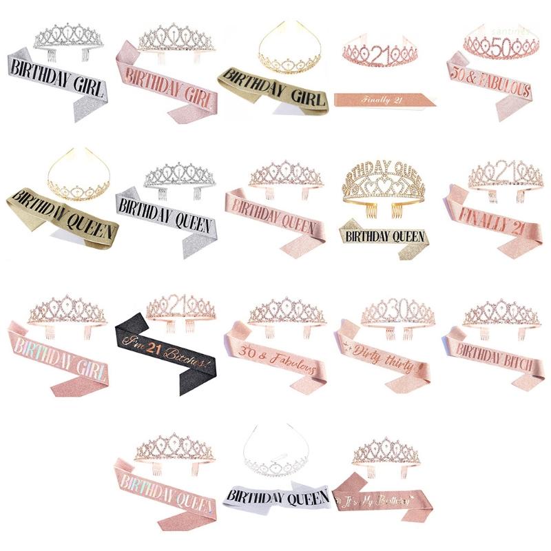 Vương miện đính kim cương giả lấp lánh cho nữ