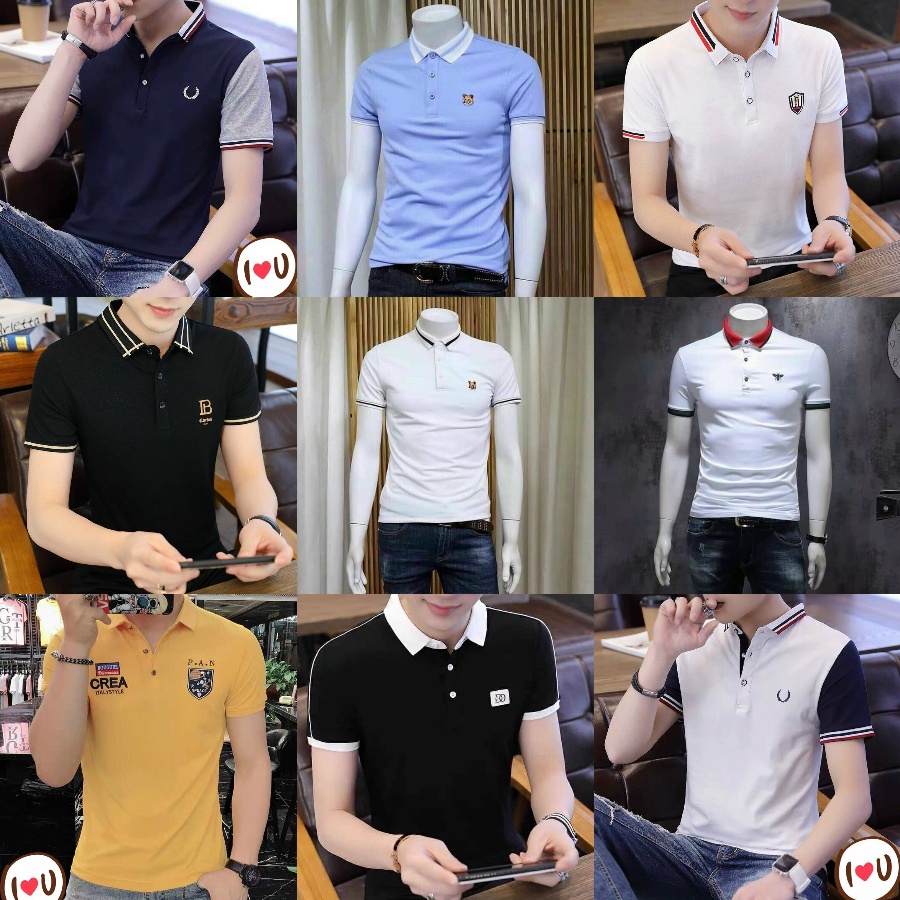 ÁO THUN NAM NGẮN TAY CÓ CỔ - ÁO PHÔNG NAM CÓ CỔ CỰC ĐẸP CÁ TÍNH - ÁO POLO NAM CỰC ĐẸP NHIỀU MẪU