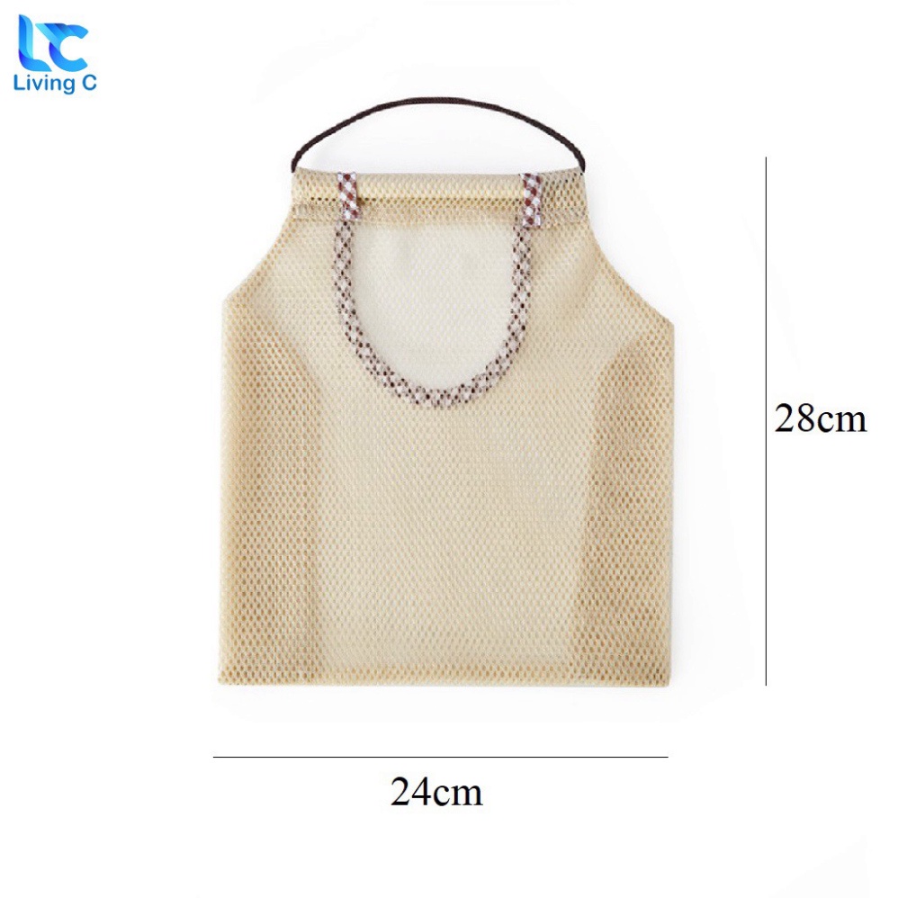 Túi treo tường đựng thực phẩm rau củ quả mỹ phẩm đa năng Living C
