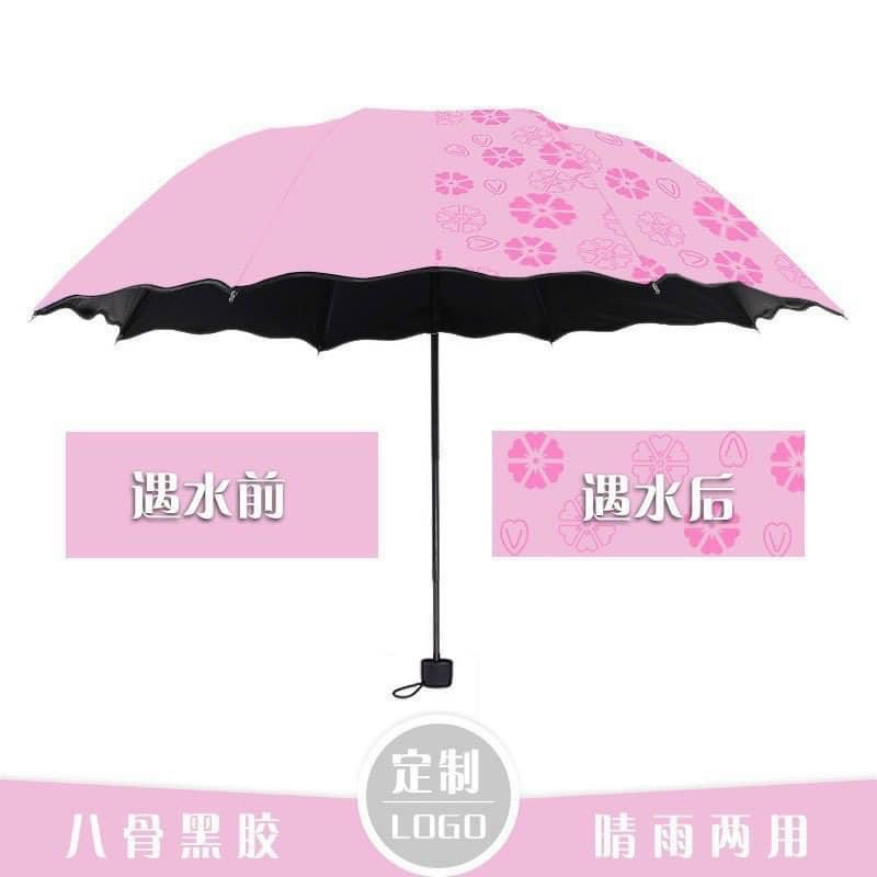 Ô Dù Gặp Nước Nở Hoa Hót Hít Gấp Gọn Tiện Dụng