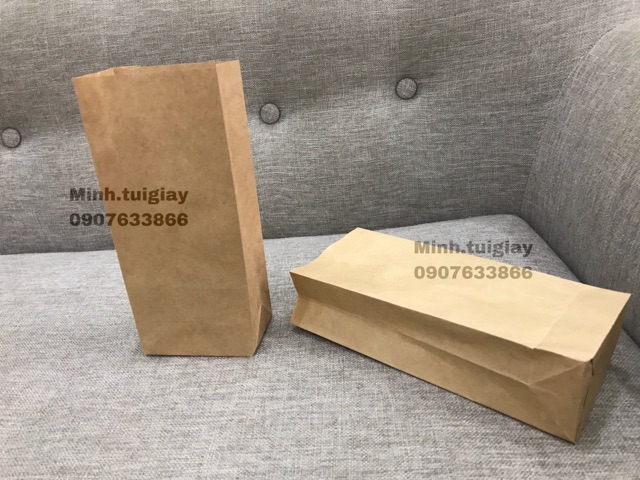 Túi giấy xếp hông size 12x28