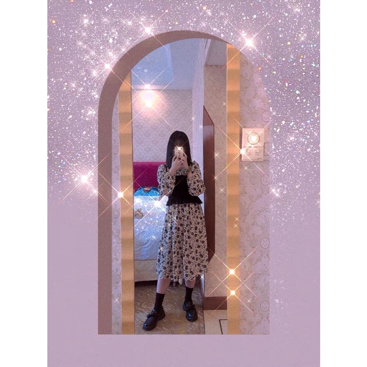 Set Kiểu Pháp Hai Mảnh ⚡️ẢNH THẬT⚡️ Set Hoa Gồm Áo Đen Và Váy Xinh Xắn | BigBuy360 - bigbuy360.vn