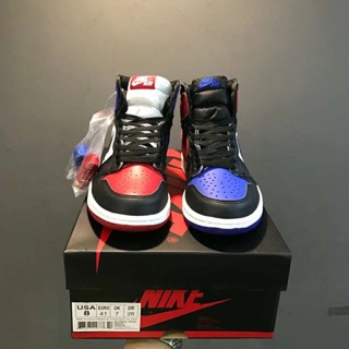 NIKE AIR JORDAN 1 AJ1 GAME ROYAL giày thể thao cao cấp dành cho nam và nữ