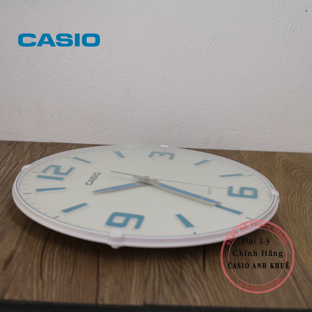 Đồng hồ treo tường Casio cỡ lớn IQ-63-7DF có dạ quang