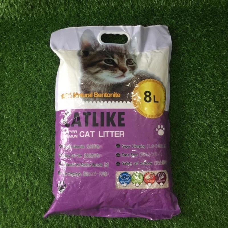 Cát vệ sinh cho mèo Cat Litter - Cát mèo vệ sinh khử mùi diệt khuẩn Catlike 8l
