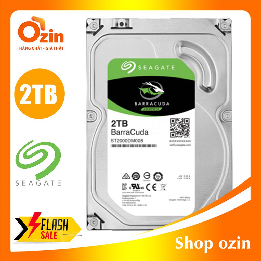 [RẺ VÔ ĐỊCH] Ổ cứng máy tính Seagate Baracuda 6TB 4TB 2TB Hàng chính hãng bảo hành 3 năm 95