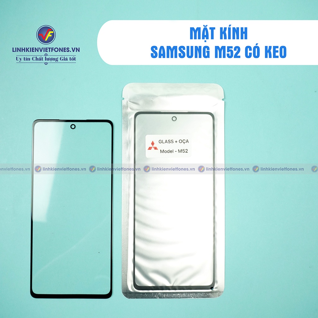 Mặt Kính Ép Kính SS M52 có keo