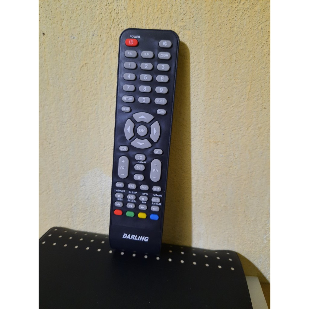 Remote Điều khiển tivi Darling các dòng LED/LCD/Smart TV- Hàng chính hãng Tặng kèm Pin