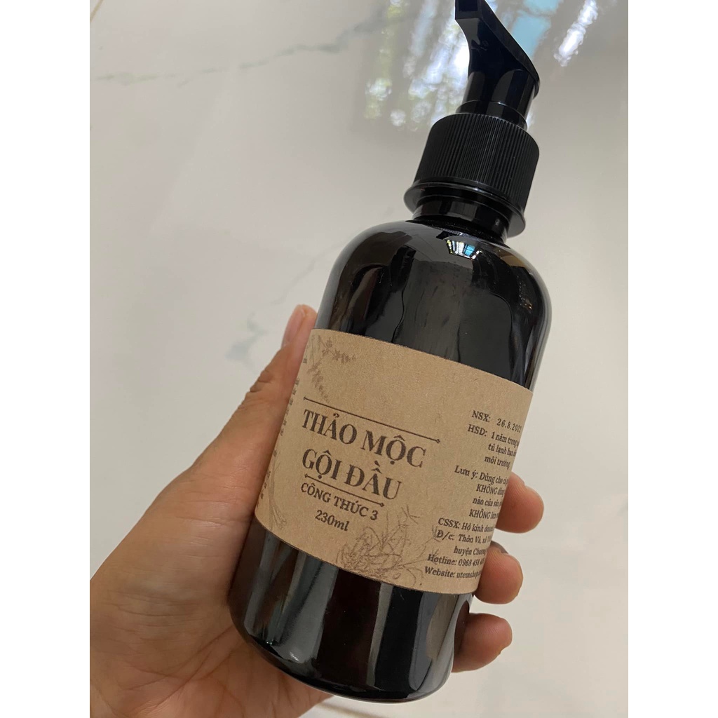 THẢO MỘC GỘI ĐẦU 230ML VÒI NHẤN