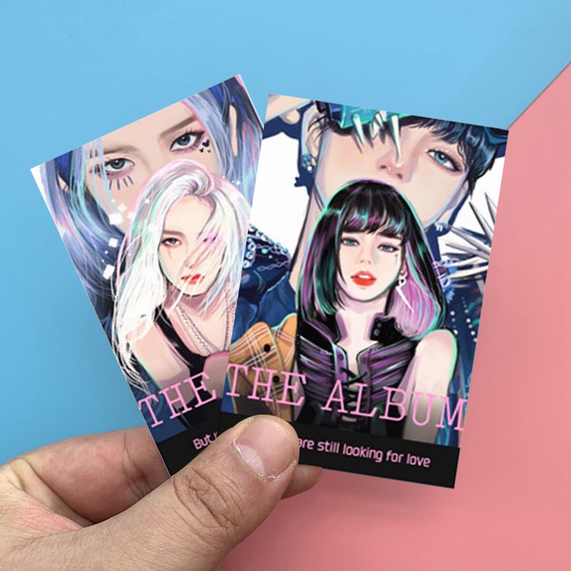 Bộ thẻ ảnh lomo hình nhóm nhạc Blackpink