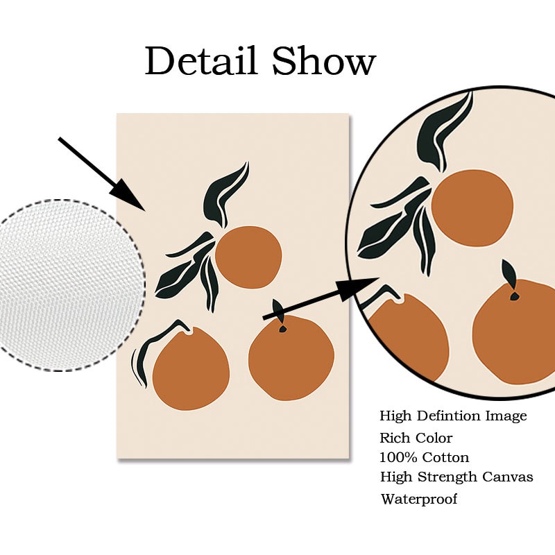 Tranh vải canvas hình cô gái trừu tượng phong cách Bắc Âu cổ điển treo tường trang trí cho phòng khách