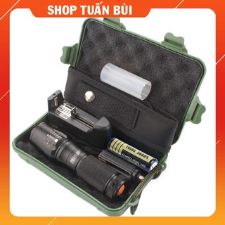 Đèn pin XML T6 đa năng siêu sáng công suất 10W